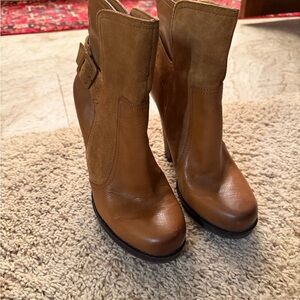 Jessica Simpson Brown Heeled Boots